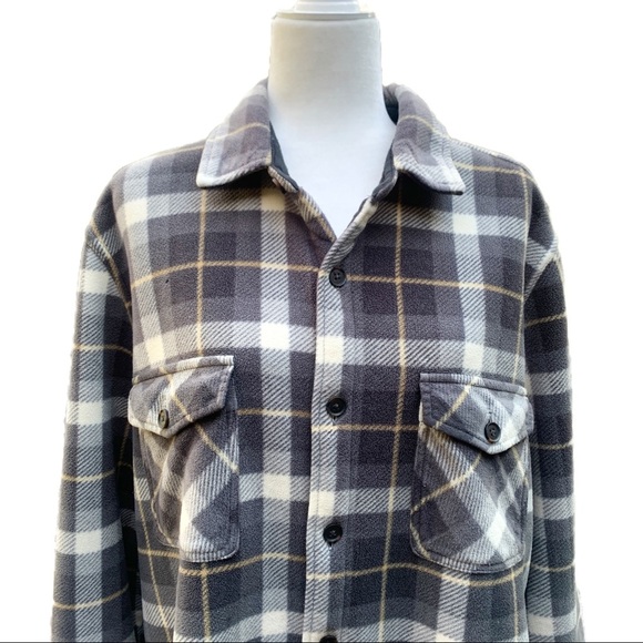 Freedom Foundry XL Sherpa Flannel Jacket  Grunge - Picture 5 of 13
